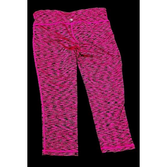 Ideology Woman’s Pink/Black Cropped Leggings Activewear Size Medium - Picture 6 of 10
